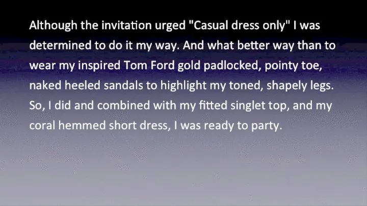 Tom Ford and the Plymouth pt 1