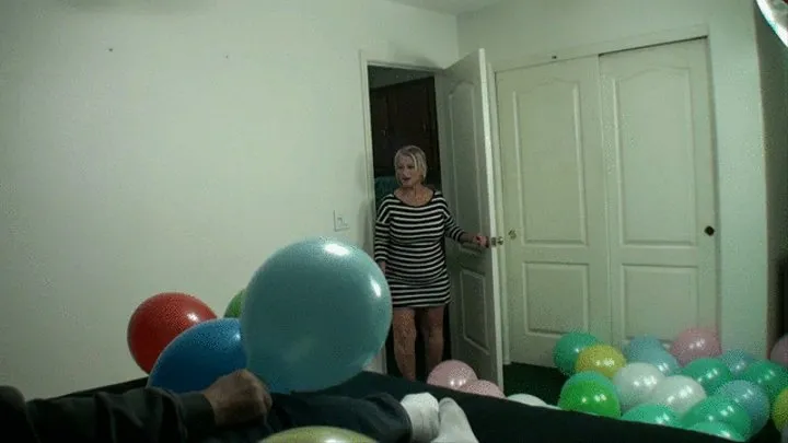 Milf Blows Up Balloons To Satisfy Her Grandsons Fetish ( FULL VERSION )