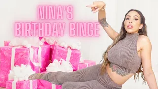 Nina's birthday binge!