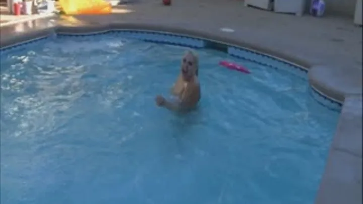 Cannonball Beauties in a Pool