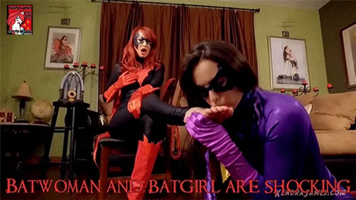 Kendra James and Casey Calvert: Batwoman and Batgirl are shocking!