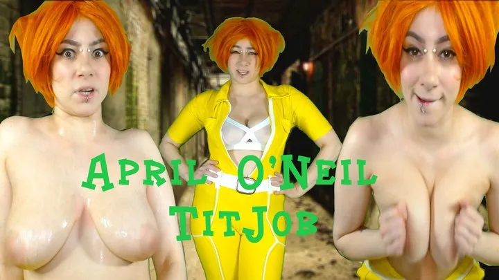 APRIL O'NEIL TITJOB