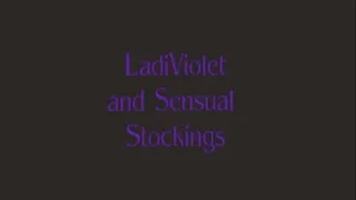 LadiViolet and Sensual Stockings