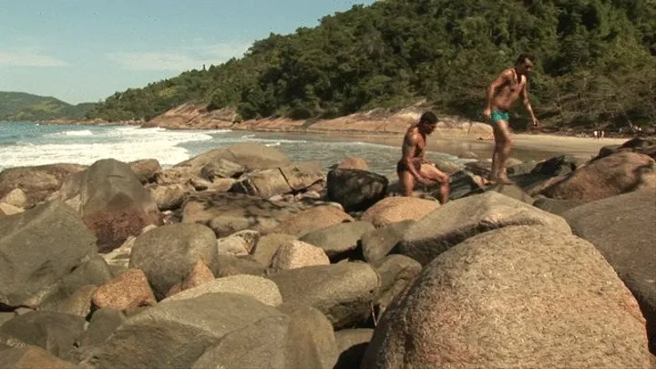 gay ass fingering on beach