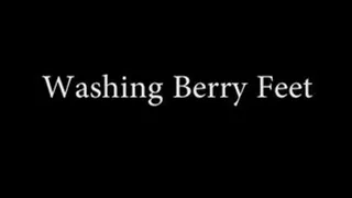 Washing Berry Feet