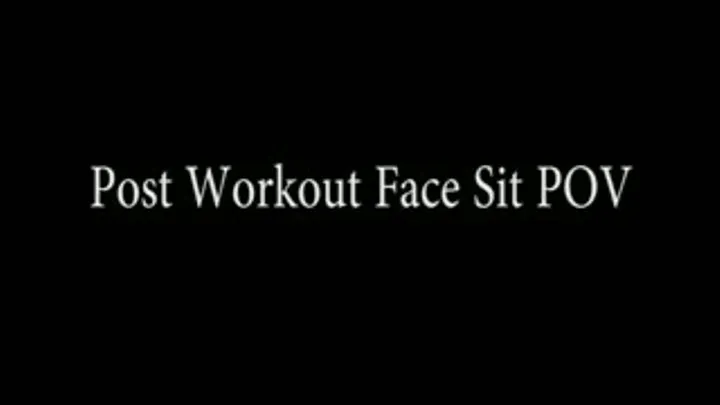 Workout Face Sitting