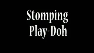 Stomping Play-Doh