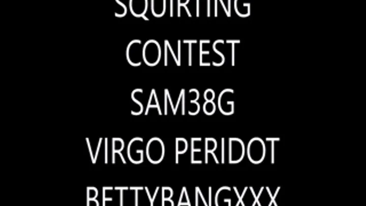 squirting contest