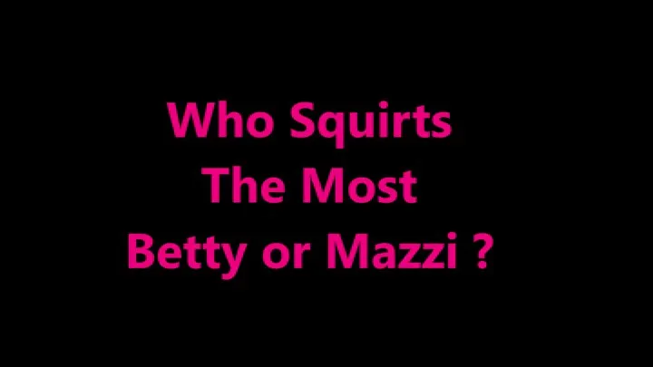 who squirts more ?