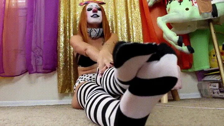 Stripey Stockings Worship