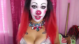 JOI With A Clown Slut