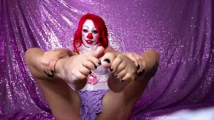 Worship My Clown Feet And Fuck Me