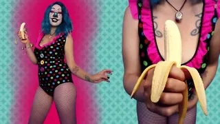 Banana Sniffing Circus Addict