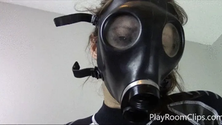 Heavy Breathing in a Gas Mask without Canister