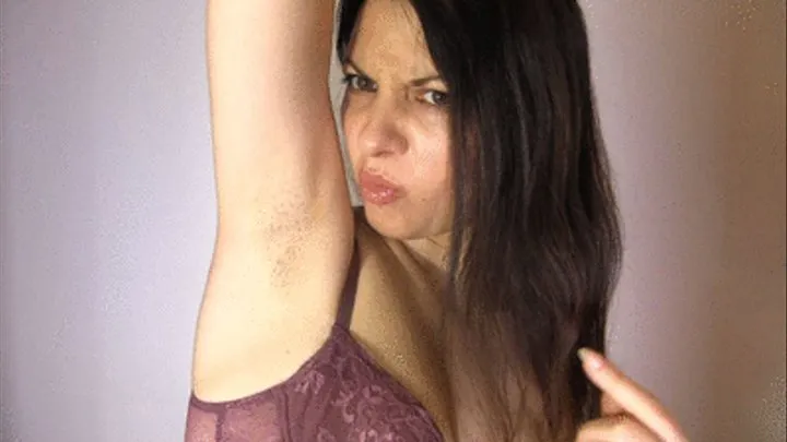 schiavo delle mie ascelle /slave of my armpits (SWEAT FETISH)