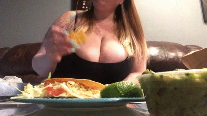 AvaDollXXX Overeating Mexican Feast