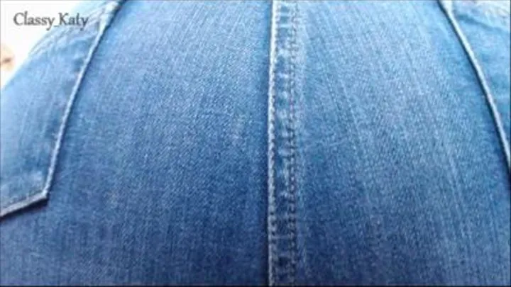 Sitting on your face in my tight jeans...smothering you! POV