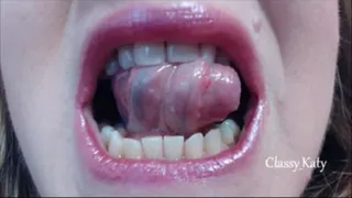 Tongue & mouth exploration.