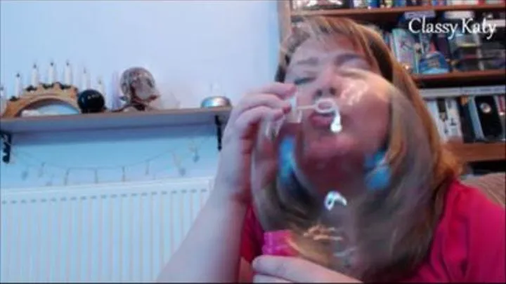 Bubble blowing!