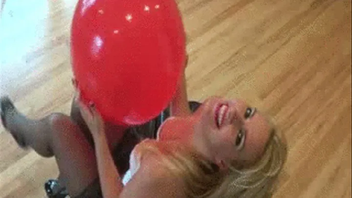 Another Latex Balloon Fantasy Clip From Temptress J (For I Pads)