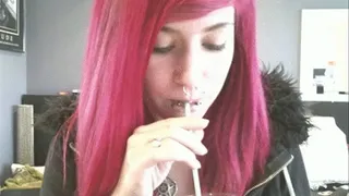 Big wet belches from my pretty pierced mouth (HD 1600p)