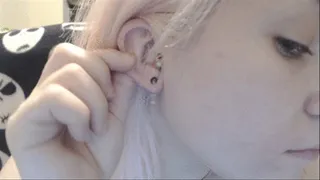 Pretty pierced ears