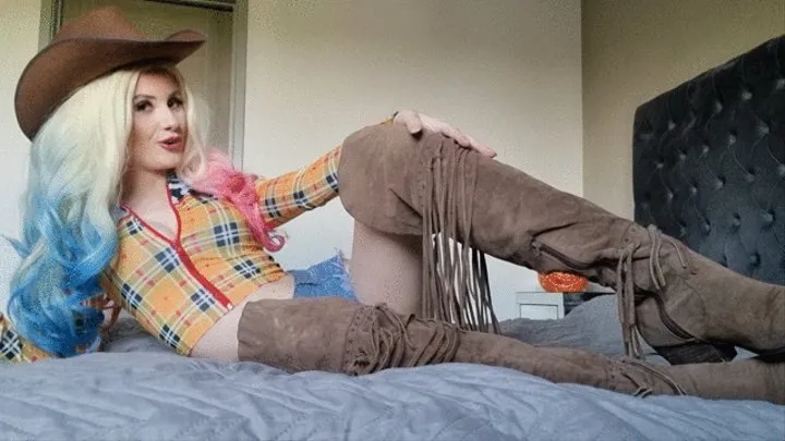 Cum On My Cowgirl Boots