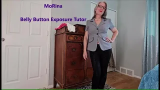 Belly Button Exposure Tutor - MoRina belly fetish ( )