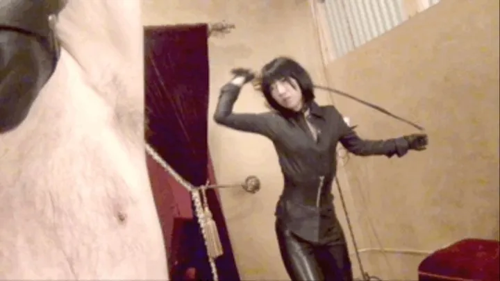 A MERCILESS WHIPPING Starring Goddess Kiko