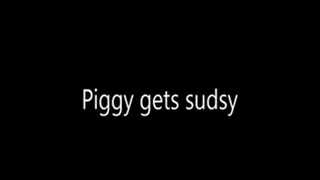 Piggy Gets Sudsy