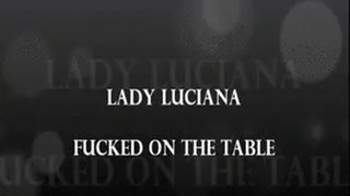 ANALFUCK ON TABLE