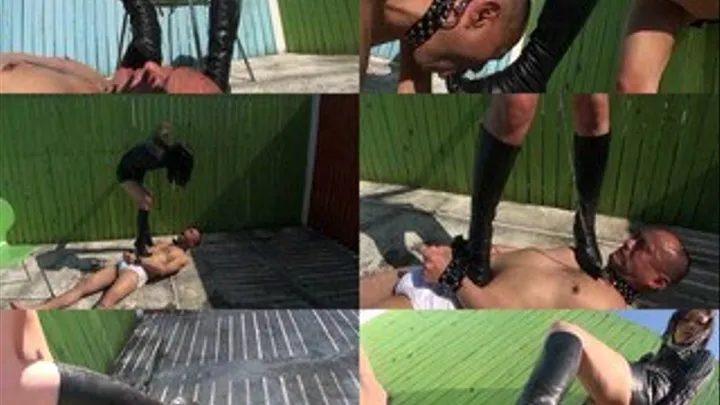 Young Mistress Cuffs and Gags a Man Under the Sun! - Part 3 (Faster Download )