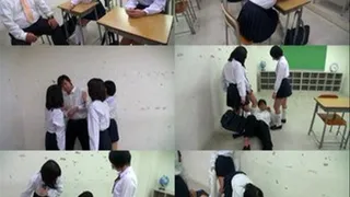 Girls in School Play with Their Weak Professor! - Part 1 (Faster Download)