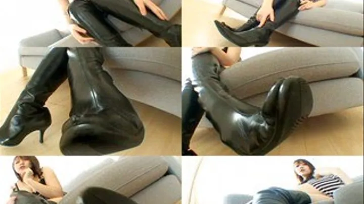 Showing Off Boots and Feet - FETSC-001 - Part 1 (Faster Download)