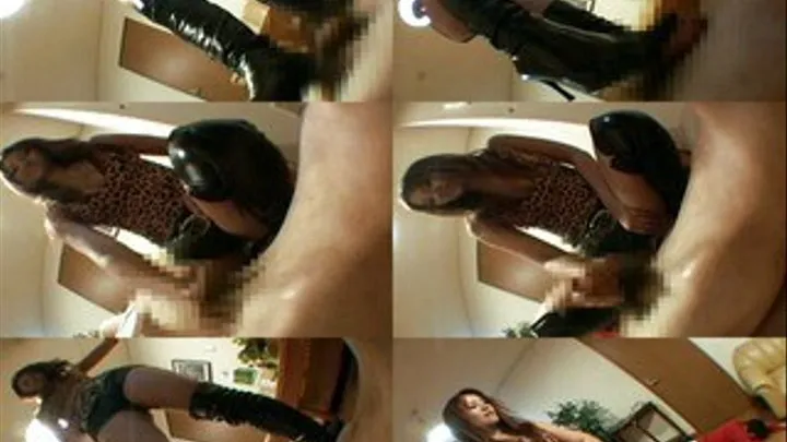 Foxy Bitch Dominates in Leather Boots Part 3 - KRIS-025 (Faster Download - )