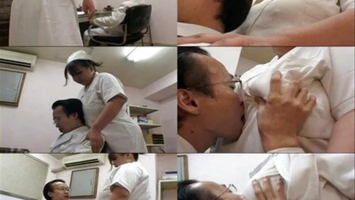 Horny Doctor Plays with Giantess Nurse's Titties - Part 1 ( - AVI Format)