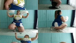 Giantess Cheerleader Gets It on With Horny Athletes - Part 1 (Faster Download - )