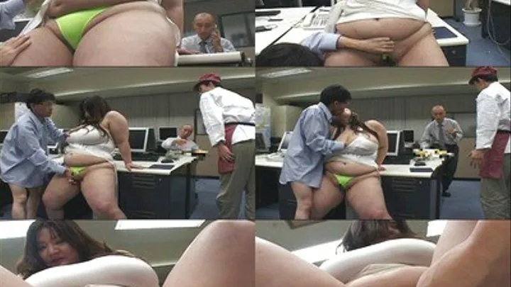 Male Colleagues Feast on Giantess Secretary - Part 2