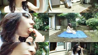 Tall Pretty Mistress Sets A Picnic In Her Backyard - JXD-034 - Full version ( - AVI Format)