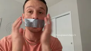 Cody Lakeview Bondage Duct Tape Mouth Part33 Video1