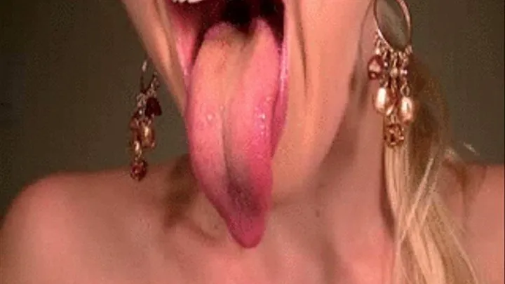 Long Wet Tongue Licking You