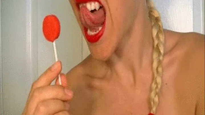 Vampire Sucks Lollipop