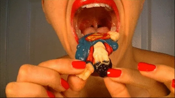 SUPERMAN swallowed whole