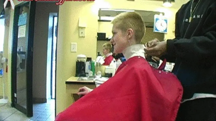 Kat's High and Tight Haircut at Barbershop