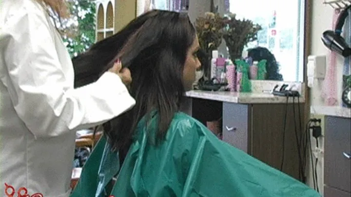 Leah's Foam Perm in a Beauty Salon