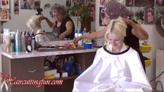 Kats Bleaching Root Touch Up Roller Set and Marilyn Monroe Hairstyle, Part 1