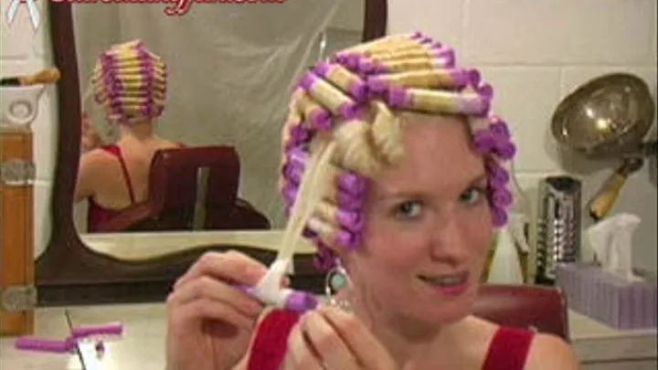 Kat Removes Purple Perm Rods