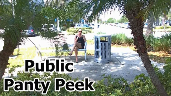 Public Panty Peek Upskirt