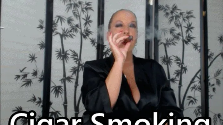 Cigar Smoking Fetish Goddess Natasha