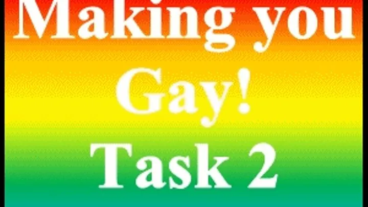 Making you Gay Task 2